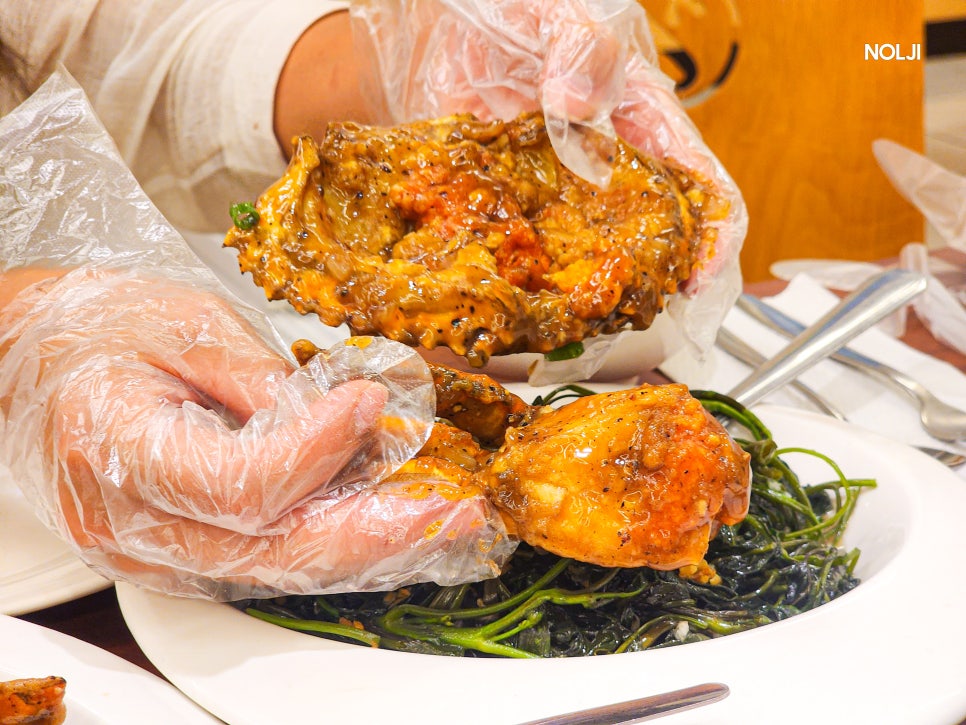 필리핀 보홀 맛집 추천 로컬 크랩 맛집 씨푸드타운 음식 가격 픽업