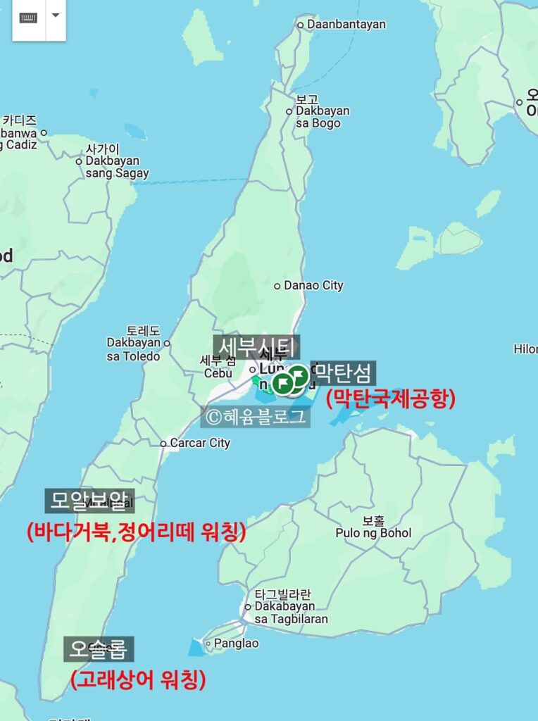 필리핀 세부 입국심사 후기｜필리핀 세부 위치 비행시간 이트래블 확인