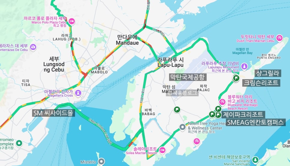 필리핀 세부 입국심사 후기｜필리핀 세부 위치 비행시간 이트래블 확인