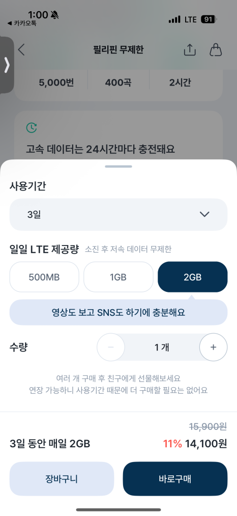 플릿 이심 필리핀 세부 갈 때도 간편하게 eSim으로 데이터 빵빵!