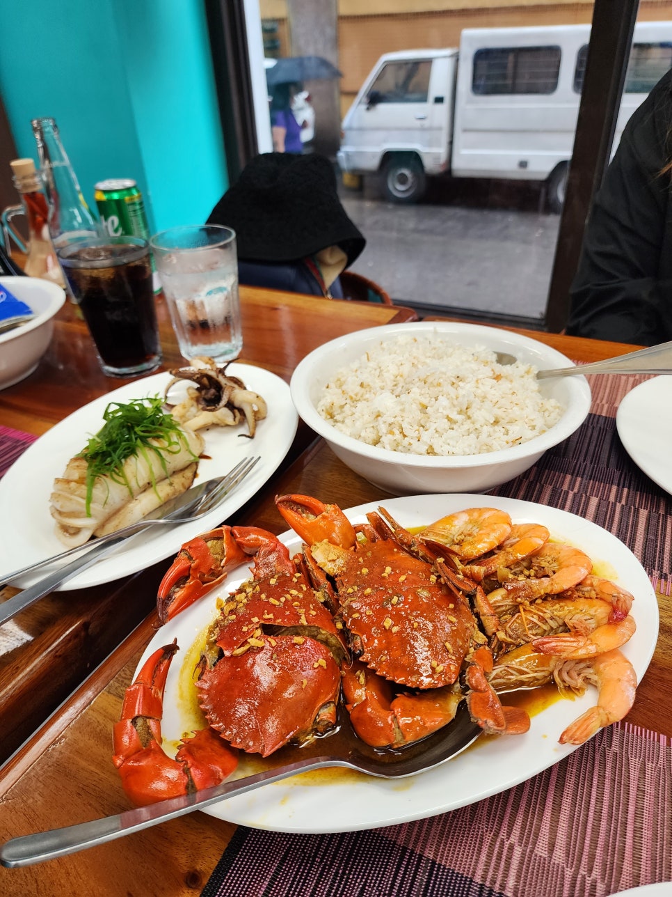 필리핀 마닐라 여행 씨푸드 요리 맛집 Dampaseatos 버터갈릭쉬림프
