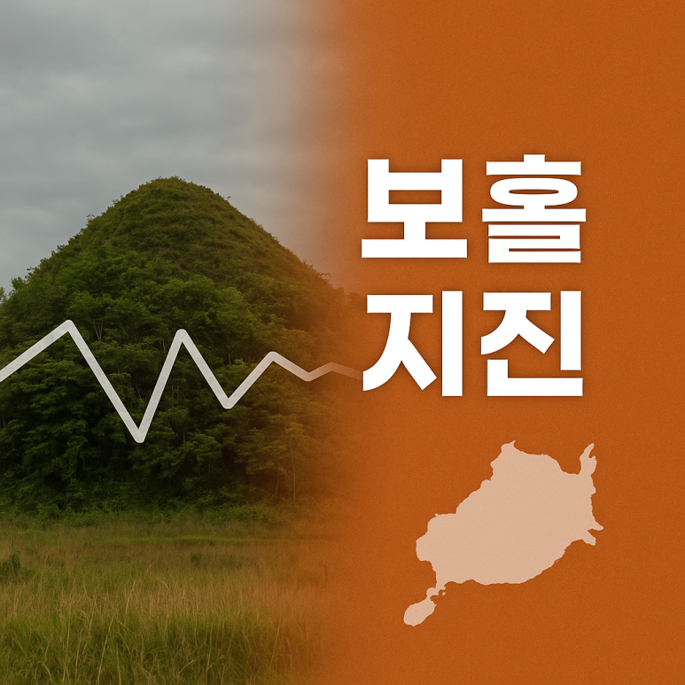 세부 지진 여진 계속
